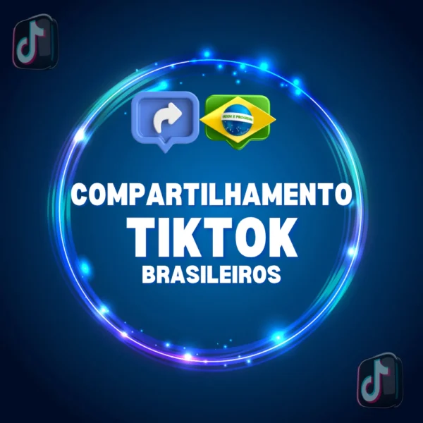 Comprar compartilhamentos tiktok